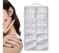 Modelli Per Estensioni Unghie 120 Pezzi Stampo In Gel UV Trasparente Con