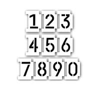 Modelli pratici Numeri Parcheggio Stencil Lavabile Per Indirizzo Album Manuale Album Carta Divertente Strumento Per La Pittura Lettere Stencil Per La Pittura