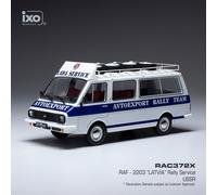 Die cast 1/43 Modellino Furgone RAF 2203 Rally Lada Assistance 1000 Lakes 1984