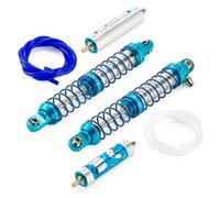 Modelli RC Per Scx10 Per Wraith Per Capra Per Rr10 Per Trx4 1/10 RC Olio Piggyback Ammortizzatore Con Serbatoio Remoto Regolabile 70-123mm RC Crawler Parti(100mm)