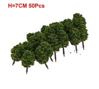 Modelli Realistici Alberi per Scenari Architettura 50pz Scala Diorama 7cm
