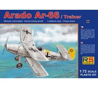 MODELLI RS 92059 MAQUETTE ARADO 66 TRAINER LUFTWAFFE 1/72 (3 decalcomania v. ...