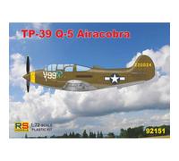 MODELLI RS 92151 MODELLO TP-39Q AIRACOBRA 1/72 (3 decalcomania v. per USA, URSS)