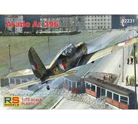 MODELLI RS 92231 MAQUETTE ARADO AR 396 1/72 (3 decalcomania v. per Cecoslovac...