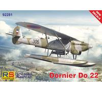 MODELLI RS 92281 MAQUETTE DORNIER 22 1/72 (4 decalcomania v. per Jugoslavia, ...