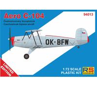 MODELLI RS 94013 MODELLO AERO C-104 1/72 (2 decalcomania c. per la Cecoslovac...