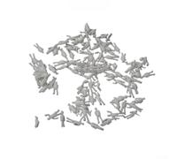 Modellini Architettura 1:50 36mm in Plastica Bianca | Altezza 36mm approssimativa, materiale per sicuro, per superficie liscia pronta per la verniciatura manuale personalizzata