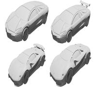Modellini Auto per Lamborghini Reventon Sesto Elemento Stampati 3D Scala