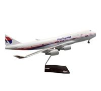 modellini di aeroplani in scala For 47 cm Malaysia B747 Aero modello di aeroplano in scala 1/130 modello di aeroplano in metallo pressofuso in resina for collezione modello di aeroplano in lega(Withli