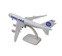 modellini di aeroplani in scala For American Airlines, Pan American World Airline PAN AM Boeing 747 Modello di aereo Set di modellini di aerei in metallo pressofuso da 20 cm modello di aeroplano in le