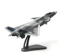 modellini di aeroplani in scala For il modello di aereo da caccia J-20 Parade Edition dell'aeronautica cinese in scala 1/100 da 21 cm, kit modello di aereo in lega di metallo modello di aeroplano in l