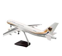 modellini di aeroplani in scala For il modello in scala 1/80 da 47 cm del Myanmar Airways A320 NEO con carrello di atterraggio e luci, modello di aereo pressofuso in resina modello di aeroplano in leg