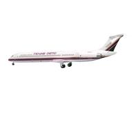modellini di aeroplani in scala For la collezione di modelli di aeroplani in metallo pressofuso McDonnell Douglas MD-81 N980DC in scala 1:200, giocattolo for hobby e simulazione. modello di aeroplano