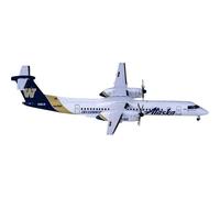 modellini di aeroplani in scala For la collezione di souvenir di modelli di aerei passeggeri in scala 1:400, modello di aereo in lega Bombardier Dash 8 Q400 della Alaska Airlines modello di aeroplano