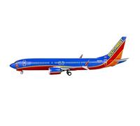 modellini di aeroplani in scala For regalo di aereo da collezione, modello di aereo giocattolo in metallo pressofuso Boeing B737 della Southwest Airlines, replica in scala 1/400 modello di aeroplano i