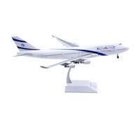 modellini di aeroplani in scala For regalo di aeromobili da collezione in lega 1:200 El Al Boeing B747-400 modello di aereo in metallo pressofuso giocattolo 4X-ELA modello di aeroplano in lega