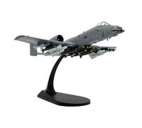 modellini di aeroplani in scala Kit giocattolo for modellismo aereo in scala 1/100, modello di aereo da combattimento A10 dell'aeronautica militare statunitense, for la modalità collezionista modello