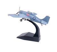modellini di aeroplani in scala Kit giocattolo for modellismo di aeroplani in scala 1/72, modello di aereo da caccia F4F F4 Wildcat dell'aeronautica militare americana, modello di aereo in lega di met