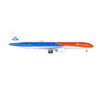 modellini di aeroplani in scala Kit modello di aereo passeggeri in scala 1:400 KLM B777-300ER PH-BVA, modello di aereo in metallo, collezione di souvenir giocattolo modello di aeroplano in lega