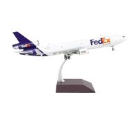 modellini di aeroplani in scala Modello Da Collezione In Lega Di Aereo Cargo Pressofuso FedEx McDonnell Douglas MD-11F N584FE In Scala 1/200 modello di aeroplano in lega