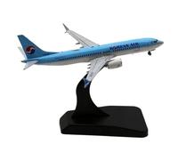 modellini di aeroplani in scala Modello Da Collezione In Scala 1:400 Per Il Modello Di Aereo In Metallo Pressofuso Boeing B737-MAX8 "SkyTeam" Della Korean Air modello di aeroplano in lega