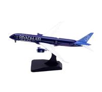 modellini di aeroplani in scala Modello Da Collezione In Scala 1:400 Per Il Modello Di Aereo In Metallo Pressofuso Boeing B787-9 Della Riyadh Air Con Supporto E Trattore modello di aeroplano in lega