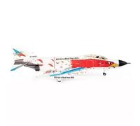 modellini di aeroplani in scala Modello Da Collezione Pressofuso In Scala 1:144 For Il Modello Finito In Lega Di Simulazione Di Un Aereo Da Caccia F-4J modello di aeroplano in lega(White)