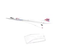 modellini di aeroplani in scala Modello di aereo Concorde della British Airways da 16 cm Modello in metallo pressofuso for display for la raccolta di inchiostri for aerei in scala 1/400 modello di aer