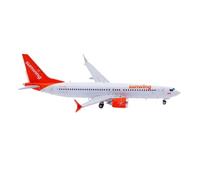 modellini di aeroplani in scala Modello di aereo da collezione in lega, modello giocattolo in metallo pressofuso Sunwing Aviation Boeing B737 8 MAX, scala 1:400, C-FYXC modello di aeroplano in lega