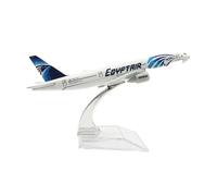 modellini di aeroplani in scala Modello di aeroplano Boeing 777 Egypt Air da 16 cm Modello di aeroplano in metallo pressofuso Kit modello in scala 1/400 è adatto for la decorazione del modello modello