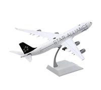 modellini di aeroplani in scala Modello Prefabbricato In Scala 1:200 For Lufthansa "Star Alliance" A340-300 Modello Di Aeromobile In Metallo Pressofuso D-AIGN modello di aeroplano in lega