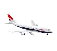 modellini di aeroplani in scala Modello Prefabbricato In Scala 1:200 Per Il Modello Di Aereo A Reazione Pressofuso Boeing B747-200F Della British Airways G-KILO Con Moneta modello di aeroplano in lega