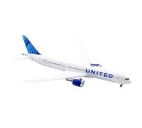 modellini di aeroplani in scala Modello Prefabbricato In Scala 1:200 Per Il Modello Di Aereo Metallo Pressofuso United Airlines Boeing B787-9 "Dreamliner" N29981 modello di aeroplano in lega
