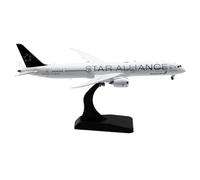 modellini di aeroplani in scala Modello Prefabbricato In Scala 1:400 Per Il Modello Di Aereo In Metallo Pressofuso Boeing B787-10 "Star Alliance" Della EVA Airways modello di aeroplano in lega