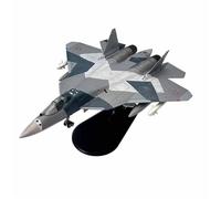 modellini di aeroplani in scala Ornamenti Statici Da Collezione In Scala 1/100 Pressofusi Per Il Modello Militare Del Caccia Russo Sukhoi SU-57 modello di aeroplano in lega(SU57 II)