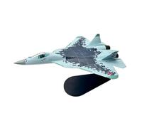 modellini di aeroplani in scala Ornamenti Statici Da Collezione In Scala 1/100 Pressofusi Per Il Modello Militare Del Caccia Russo Sukhoi SU-57 modello di aeroplano in lega(SU57 I)