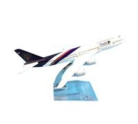 modellini di aeroplani in scala Per Il Modello Di Aereo In Metallo Boeing 747 Della Thai Airways, Modello Di Aereo Prefabbricato In Scala 1:400, Modello Singolo Aereo modello di aeroplano in lega