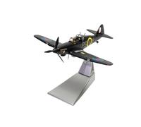 modellini di aeroplani in scala Per Il Modello Di Caccia Notturno Britannico Bolton Paul Defiant MK.I In Scala 1/72 In Lega Con Finitura In Lega modello di aeroplano in lega