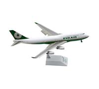 modellini di aeroplani in scala Scala 1:200 Per Il Modello Di Aereo In Metallo Pressofuso Boeing 747-400 Di EVA Air B-16411 Con I Flap Abbassati Etichetta Aeronautica modello di aeroplano in lega