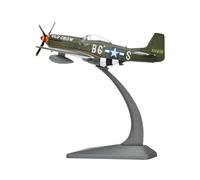 modellini di aeroplani in scala Scala 1/72 In Metallo Pressofuso Per Modello Da Collezione Aerei Militari P-51D Mustang Fighter Model Dell'Aeronautica Militare modello di aeroplano in lega