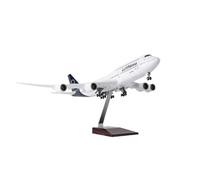 Modellini in scala Aerei 1 150 Bilancia Per Aerei B747 Lufthansa 2024 Aereo Collezionei Modelli Aereo Presenta Visualizzazione Statica Modelli(With light)