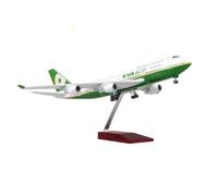 Modellini in scala Aerei 1 150 Bilancia Per Aereo B747 Aereo Taiwan Compagnia Aerea Modello W Luce E Ruota Carrelli Di Atterraggio Resina Aereo