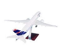 Modellini in scala Aerei Aereo Pressofuso In Scala 1:130 Con Ruote E Luci A LED Per Modello Di Aereo Statico Boeing B787-9 America Latina