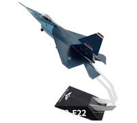 Modellini in scala Aerei Combattente In Scala 1 72 Per F-20 MiG 29 SU-35 Flying Leopard F117 F22 Multi-caccia Modello Di Aereo Pressofuso Display Statico(F-22)