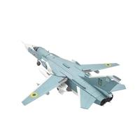 Modellini in scala Aerei Diecast In Scala 1 72 SU-24M SU24 Fighter Model Toy Modello Di Aereo Replica Statica Dell'aeronautica Ucraina