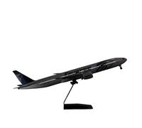 Modellini in scala Aerei Pressofuso In Resina Scala 1 160 Per Modello Di Aereo El Al Boeing 777 Modello Di Visualizzazione Statica 47 Cm(With light)