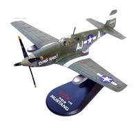 Modellini in scala Aerei Pressofuso In Scala 1 72 American P-51B Mustang Fighter "DINGHAO" 365 Aviation Squadron