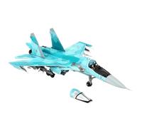 Modellini in scala Aerei Pressofuso In Scala 1 72 Per Il Modello In Metallo Dell'aereo Da Caccia SU34 Dell'aeronautica Russa, Souvenir Da Collezione(No base)