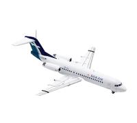 Modellini in scala Aerei Scala 1 200 Per Fokker 70 FK 70 9V-ALL SILKAIR Modello Di Aviazione In Lega Pressofusa Modello Di Aeromobile Giocattolo Da Collezione