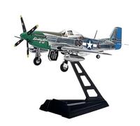 Modellini in scala Aerei Scala 1 72 Per Modello Caccia Air Force P-51 Pressofuso Metallo Modello Di Aereo Militare Collezione Giocattoli O Decorazione
